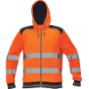 KNOXFIELD HV mikina s kapucí oranžová M